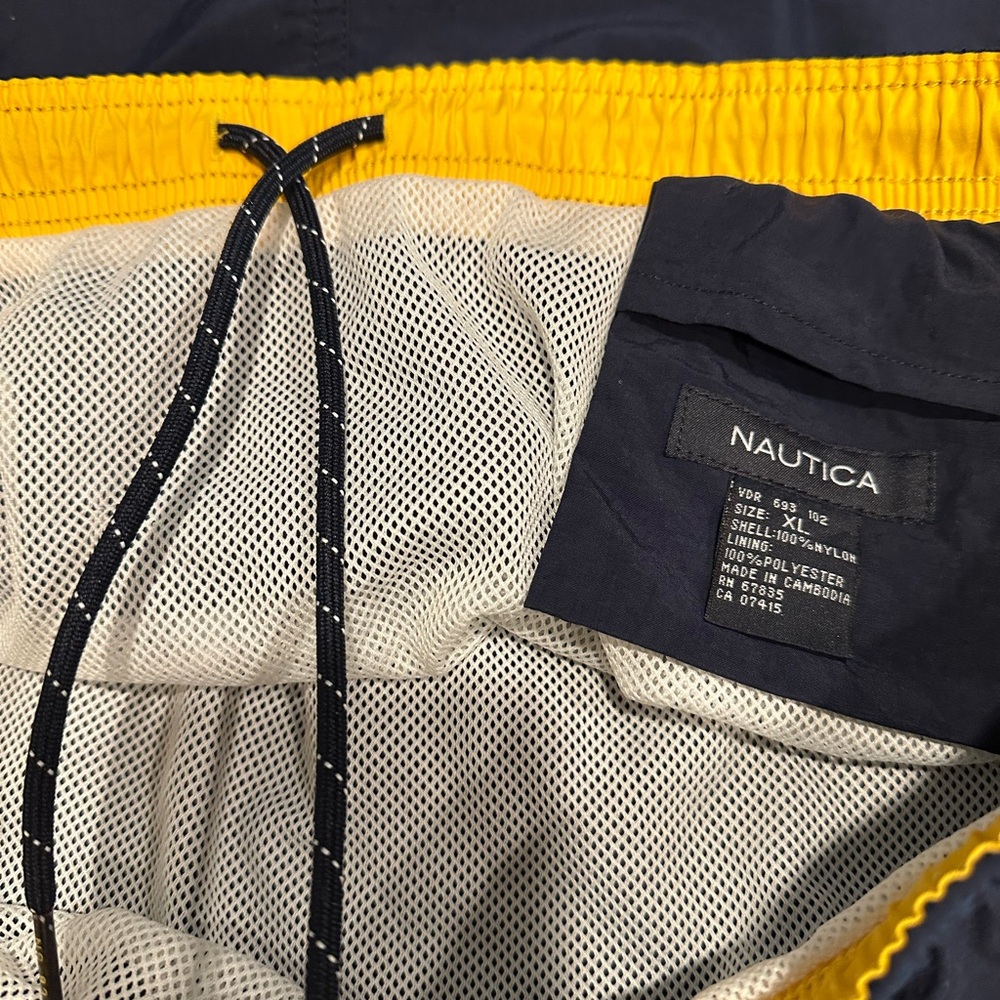 Nautica Dark Blue Swimming Trunks—Size XL - Picture 6 of 11